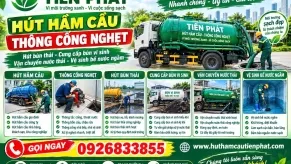 Bảng Giá Nạo Vét Hố Ga Cập Nhật Mới Nhất 