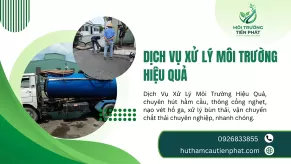 Dịch Vụ Xử Lý Môi Trường Hiệu Quả
