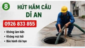 Hút Hầm Cầu Dĩ An Phường Tân Đông Hiệp Giá Rẻ