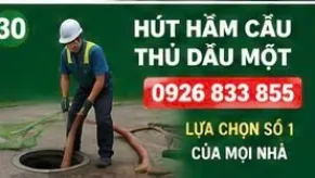 Hút Hầm Cầu Tại Thủ Dầu Một ? Giá Bao Nhiêu Hút Có Sạch Không