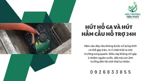 Hút Hố Ga Và Hút Hầm Cầu Hỗ Trợ 24H