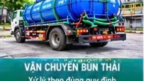 Vận Chuyển Bùn Thải Chuyên Nghiệp Giá Cạnh Tranh