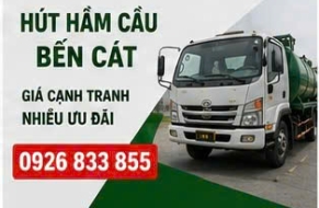 Hút Hầm Cầu Bến Cát Công Ty Uy Tín Top 1 Năm 2026