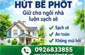 Hút Hầm Cầu Thủ Dầu Một Có Mặt Sau 30 Phút Giá Rẻ
