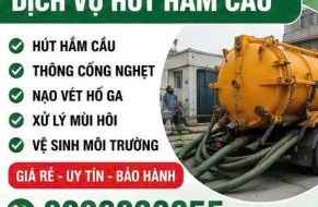 Hút Hầm Cầu Bình Dương Nhanh Sạch 100% Có Hóa Đơn VAT