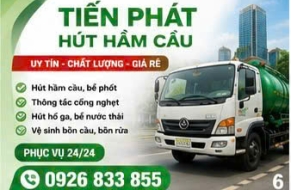 Giá Hút Hầm Cầu Dịch Vụ Uy Tín Hút Sạch Giá Rẻ 2026