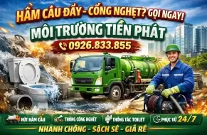 Xử Lý Cống Nghẹt 