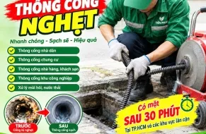 Thông Cống Nghẹt Bình Dương Chuyên Nghiệp 