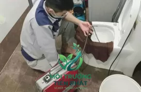 Giải quyết tắc nghẽn cống cho hộ gia đình 