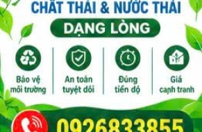 Đơn Vị Vận Chuyển Nước Thải Chuyên Nghiệp