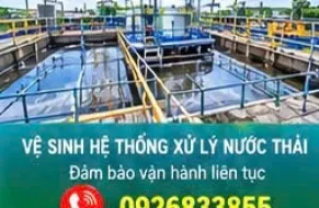 Vệ Sinh Bể Chứa Bùn Thải Chuyên Nghiệp Sạc 100%