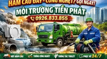 Dịch Vụ Hút Bể Phốt Thông Tắc Cống Uy Tín Chuyên Nghiệp