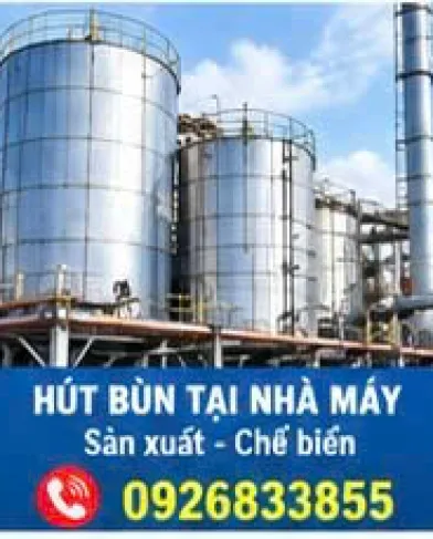 Hút xử lý bùn thải