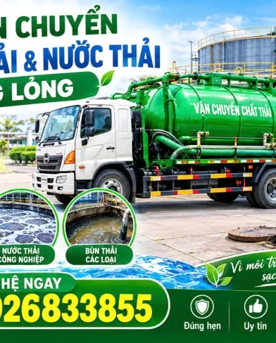Vận chuyển nước thải