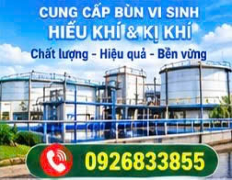 Cung Cấp Bùn Vi Sinh Hoạt Tính Cao