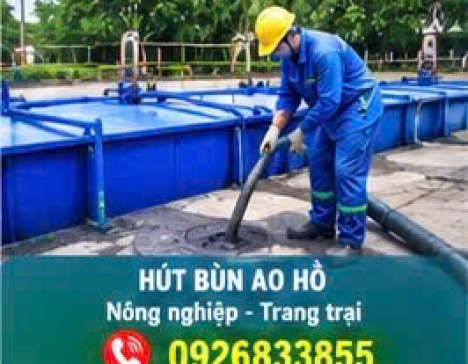 Thu Gom Xử Lý Bùn Thải Chuyên Nghiệp Giá Tốt 