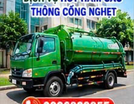 Dịch Vụ Hút Bồn Cầu Phường Tân Đông Hiệp TPHCM Giá Rẻ