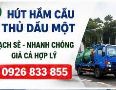 Công Ty Hút Hầm Cầu Uy Tín Tại Thủ Dầu Một 2026