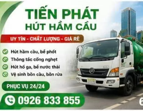 Giá Hút Hầm Cầu Dịch Vụ Uy Tín Hút Sạch Giá Rẻ 2026