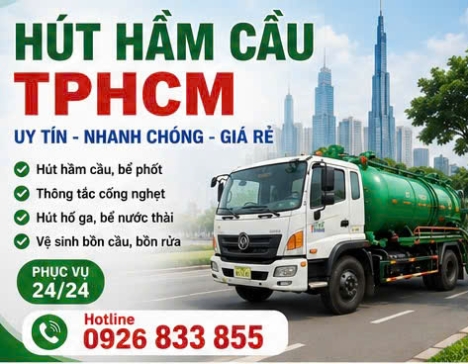 Hút Hầm Cầu Tphcm Cty Môi Trường Tiến Phát