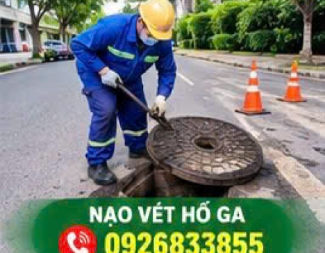 Nạo Vét Hố Ga KCN VISIP Chuyên Nghiệp