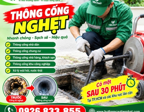 Thông Cống Nghẹt Bình Dương Chuyên Nghiệp 