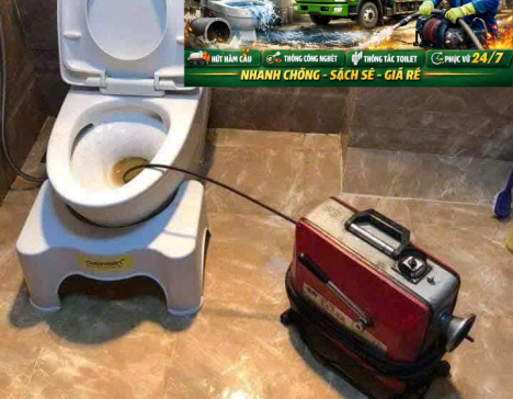 Thông Tắc Bồn Cầu Nhanh Chóng 