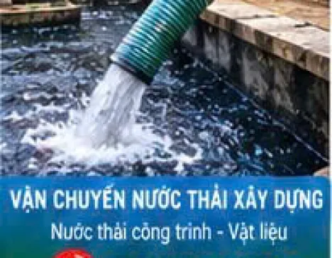 Vận Chuyển Nước Thải Đáp Ứng Số Lượng Vận Chuyển Lớn