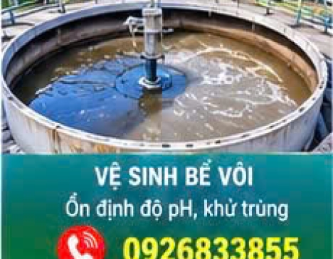Vệ Sinh Bể Xử Lý Nước Thải Chuyên Nghiệp