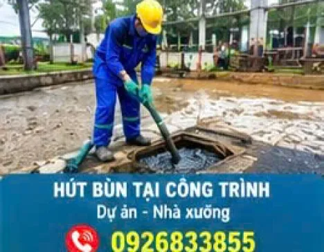 Đơn Vị Xử Lý Bùn Thải Trang Thiết Bị Hiện Đại Giá Rẻ