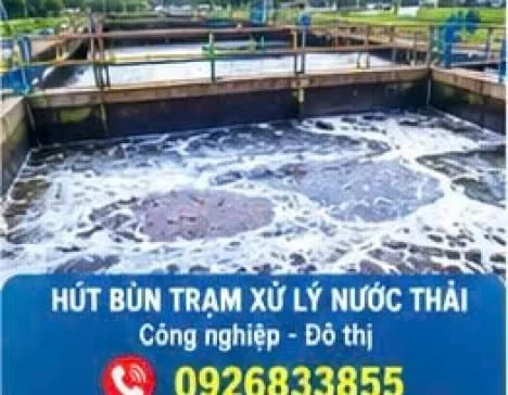 Hút Bùn Thải Nguy Hại Chuyên Nghiệp Đơn Vị Uy Tín