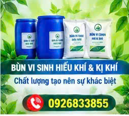 Đơn vị cung cấp bùn vi sinh 