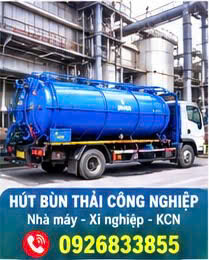 Hút bùn thải 