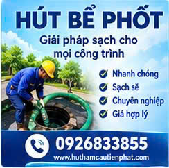 Hút hầm cầu tp vinh