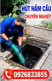 Hút hầm cầu tại nhà 