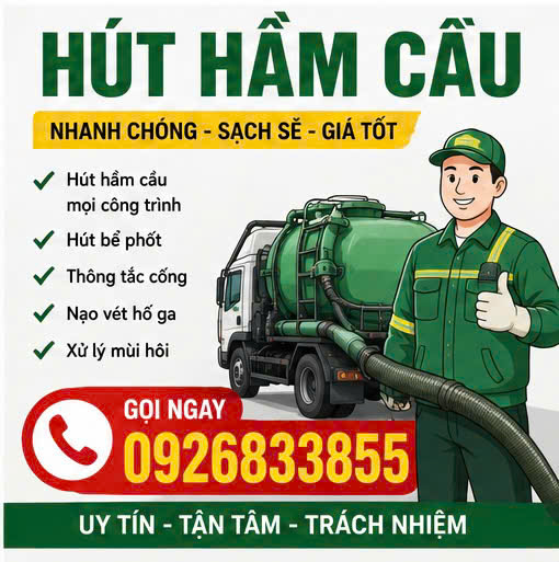Hút hầm cầu