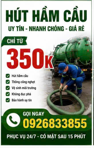 Hút hầm cầu