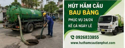 Hút hầm cầu bàu bàng 3