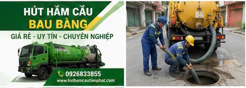 Hút hầm cầu bàu bàng 6