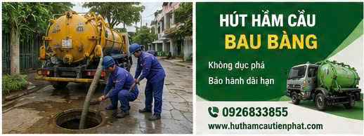 Hút hầm cầu bàu bàng 8