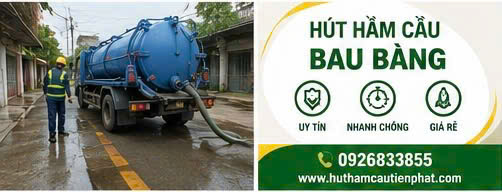 Hút hầm cầu bàu bàng 9