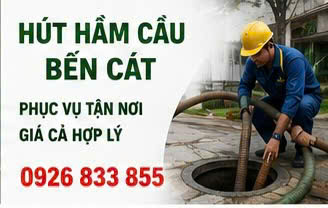 Hút hầm cầu bến cát 5