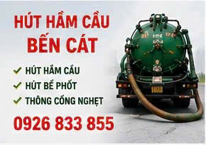 Hút hầm cầu bến cát 6