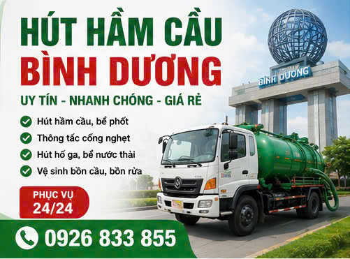 Hút hầm cầu bình dương 10