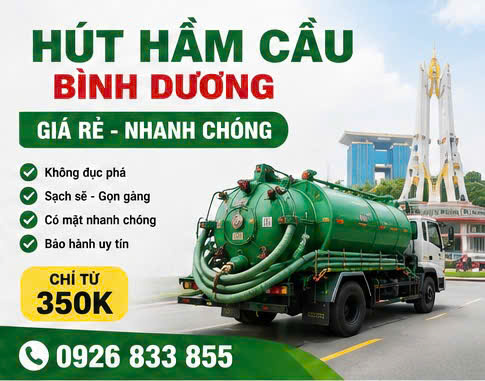 Hút hầm cầu bình dương 13