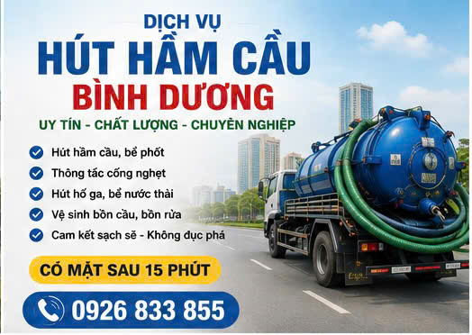 Hút hầm cầu bình dương 8