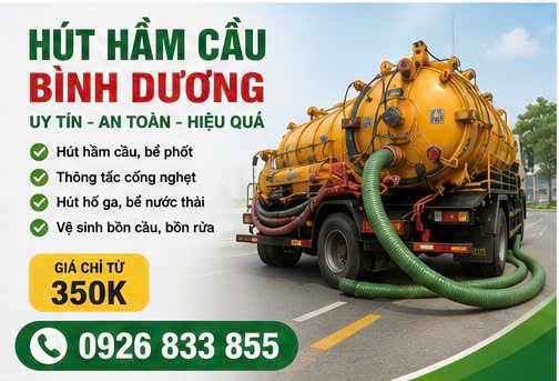 Hút hầm cầu bình dương 9