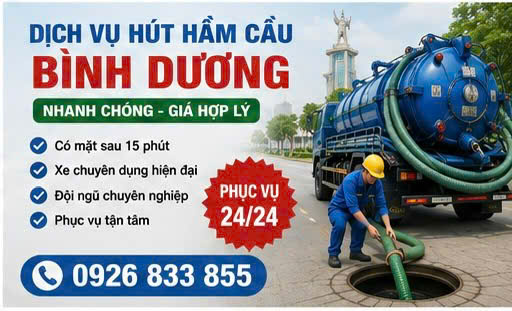 Hút hầm cầu bình dương 16