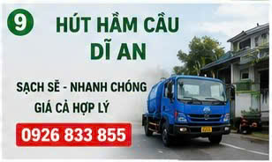 Hút hầm cầu dĩ an