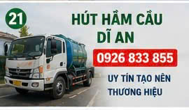 Hút hầm cầu dĩ an 